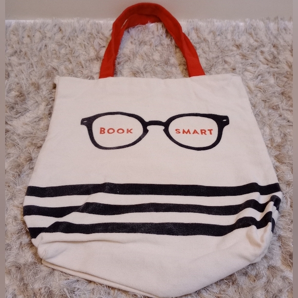 Barnes & Noble Book Smart Canvas Tote Bag - Picture 2 of 14
